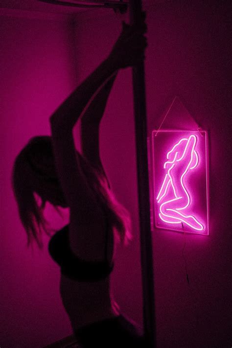 Sexy Girl Woman Pink Neon Sign For Bar Bedroom Night Club Etsy