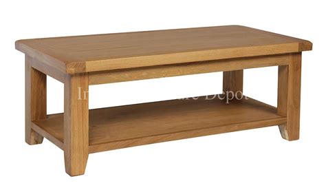 Trewick Oak Large Coffee Table Import Furniture