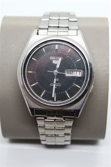 Seiko Automatic Vintage Black Dial Saati Tlya Satisa