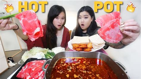 SPICY HOT POT SICHUAN FLAVOUR MUKBANG | Eating Show - YouTube