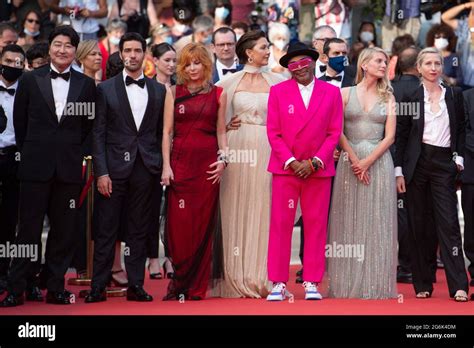 Cannes France 06 Juillet 2021 Spike Lee Mati Diop Melanie Laurent