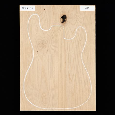 Alder Body Blank, 2-Piece (9.2 lb) - 413 - StewMac