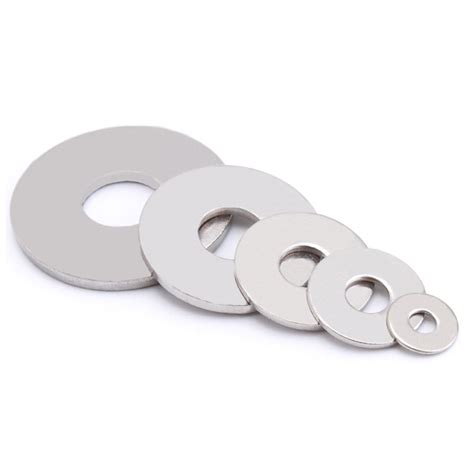 Fastener Stainless Steel In Stock Flat Round Washer For Bolt