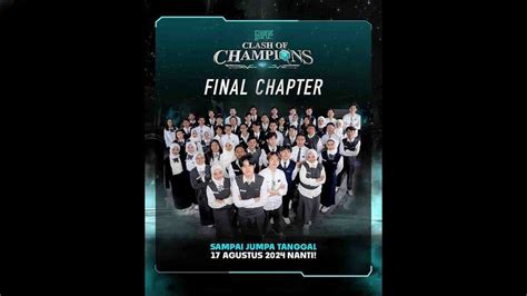 Jadwal Tayang Final Clash Of Champions Eps 10 Nonton Di Mana