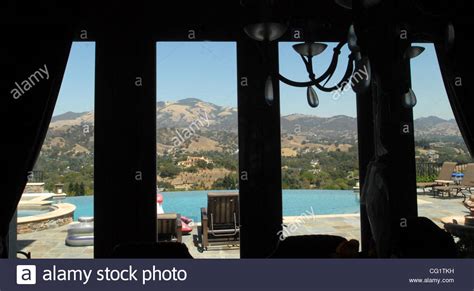 View Out The Formal Dining Room Window Of The Home Of David And Connie