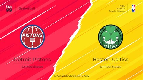 Detroit Pistons Vs Boston Celtics Live Odds Match