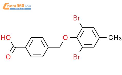 380170 12 74 26 二溴 4 甲基苯氧基甲基 苯甲酸化学式、结构式、分子式、mol 960化工网