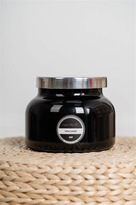 Capri Blue Volcano Scent 19 Oz Candle Black Volcano Scent Capri Blue