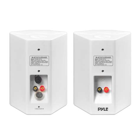 Pyle PDWR61BTWT Wall Mount Waterproof Bluetooth 6 5 Indoor