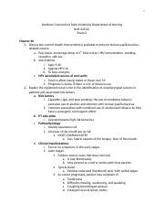 Exam Learning Objectives Docx Southern Connecticut State