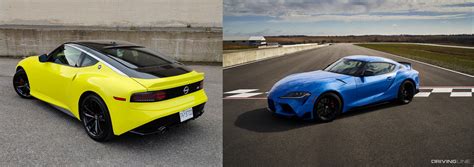 Face-to-Face: Comparing The 2023 Nissan Z To The 2023 Toyota GR Supra ...