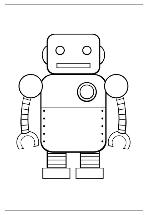 Desenhos De Robô Para Colorir E Imprimir Tudo Para Colorir