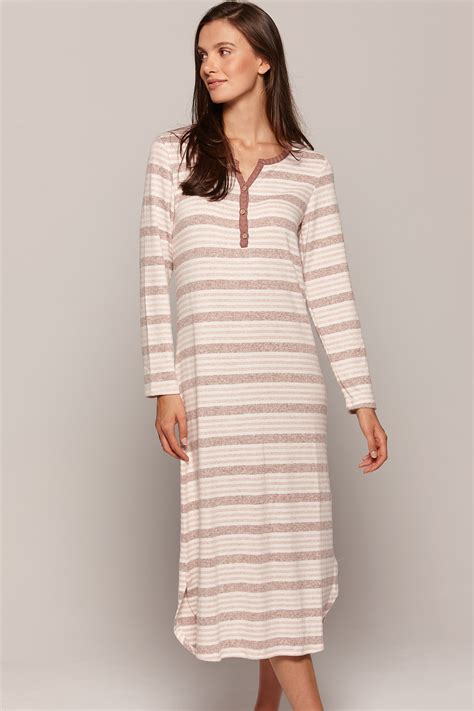 Claudel Lingerie Long Sleeve Long Gown Li