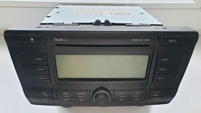 Radio Cd Mp Bolero Skoda Octavia Ii Z F