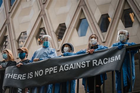 Health care workers say protesting racial injustice should be part of