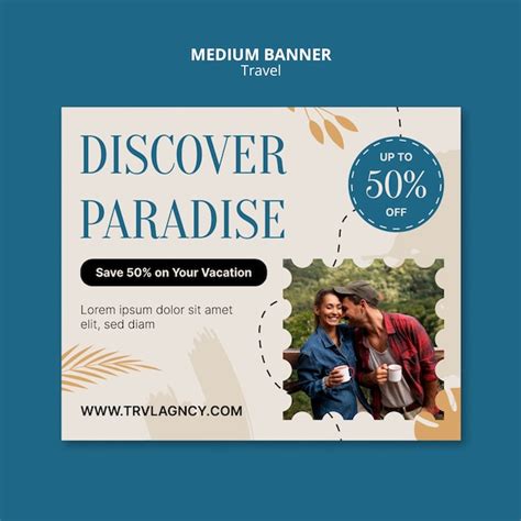 Free Psd Traveling Adventure Template