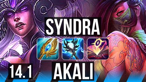 Syndra Vs Akali Mid Br Master Youtube