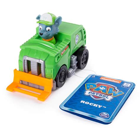 Spin Master Paw Patrol Rescue Racer Rocky With Feature