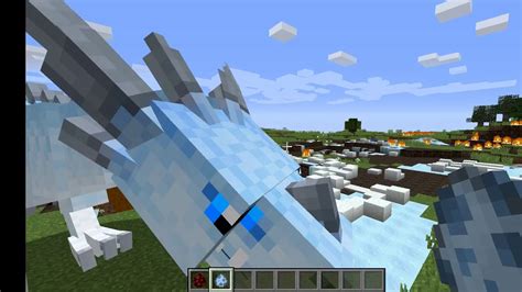 Ice And Fire Dragon Mod Mine Craft Youtube