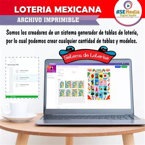 Loteria Mexicana 30 Tablas Y Baraja 4x4 Para Imprimir M02 En Venta En