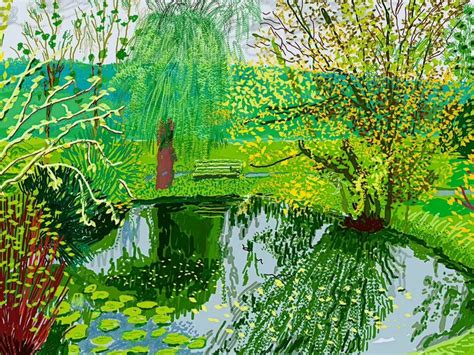 Pin By Bruce Tinch On ART LANDSCAPE David Hockney Landscapes David