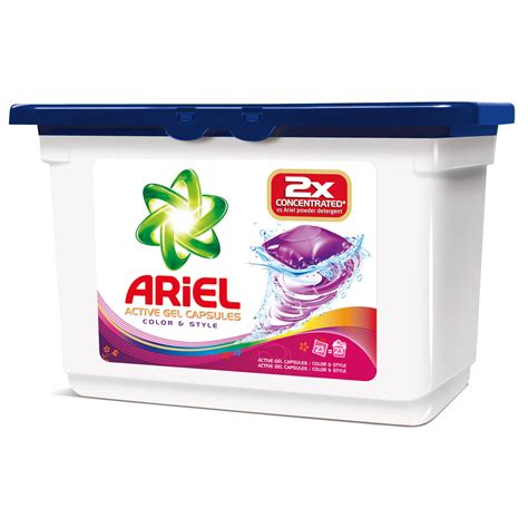 Капсулы Ariel "Active Gel" для стирки цветного белья, 23 шт — купить в ...