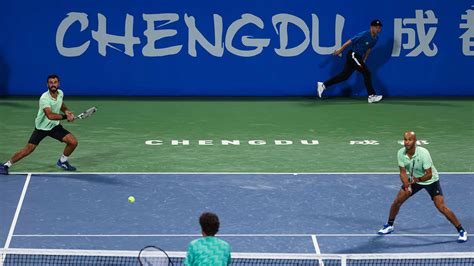 Sadio Doumbia/Fabien Reboul Sneak Through In Chengdu | ATP Tour | Tennis