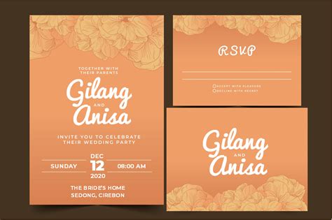 Contoh Undangan Pernikahan Dalam Bahasa Inggris Dengan Rsvp