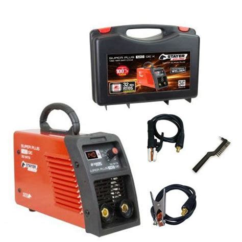 Soldador Inverter Mma Stayer Welding Super Plus 140 Gek Máquinas Y