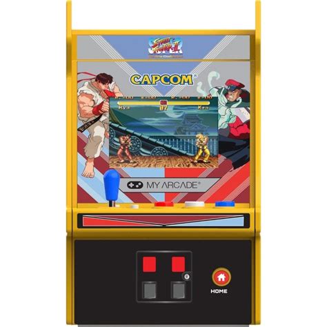 My Arcade Micro Player Street Fighter Ii Em Consola Retro