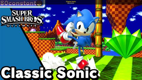 Classic Sonic Super Smash Bros Ultimate Mods