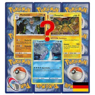 10 Pokemon Karten Wie EIN Booster Inkl Seltene Holo Promo Karte Zuf