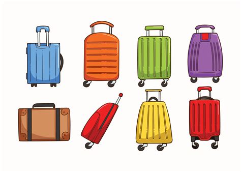 Luggage Vectors Vector Art At Vecteezy