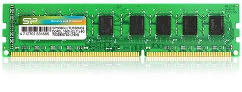 Компания Silicon Power представила модули памяти DDR3L-1333 and DDR3L ...