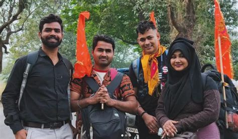 Meet Shabnam A Muslim Woman Embarks On Ayodhya Paidal Yatra