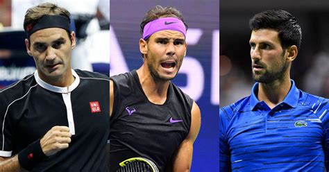 Roger Federer Rafael Nadal And Novak Djokovic Are Light Years Ahead