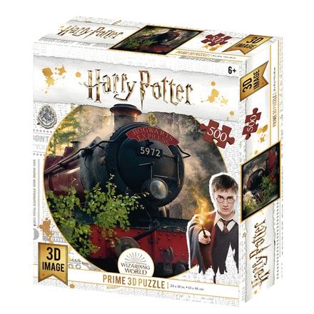 Puzzle Harry Potter Hogwarts Express 500 peças Prime 3D El Corte Inglés