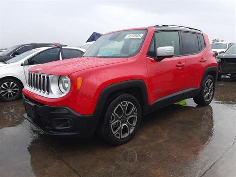 2018 JEEP RENEGADE LIMITED for Sale | TX - DALLAS | Mon. Dec 18, 2023 ...