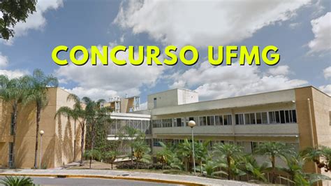 Concurso Ufmg 2024 Novo Edital Abre Vaga Para Professor