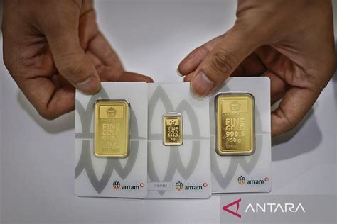 Harga Emas Antam Naik Rp5 000 Menjadi Rp1 504 Juta Per Gram ANTARA