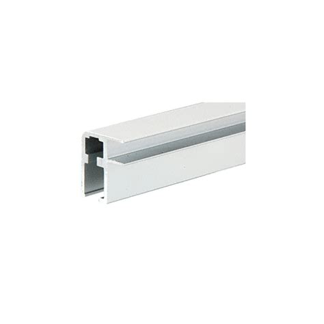 Crl Alum D A Vcp Satin Anodized Aluminum Showcase Top Rail Extrusion