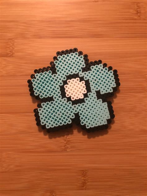 Pastel Flower Perler Bead Coasters - Etsy