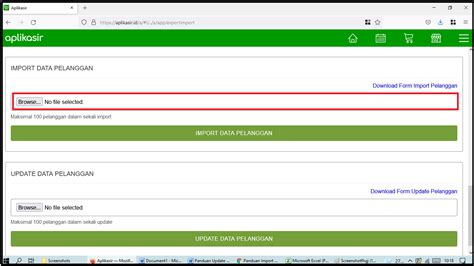 Panduan Import Data Pelanggan Blog Aplikasir