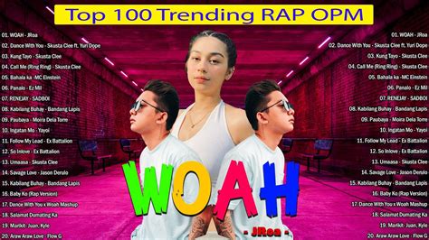 Top 100 Trending Rap OPM Songs 2021 March Ex Battalion Honcho