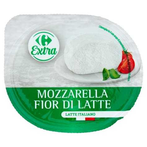 Carrefour Extra Mozzarella Fior Di Latte 125 G Carrefour