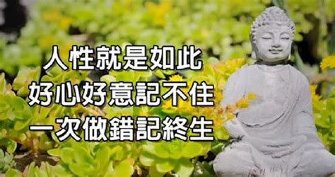 「好心好意記不住，一次做錯記終生。」這就是人性！ 深度好文 Peekme