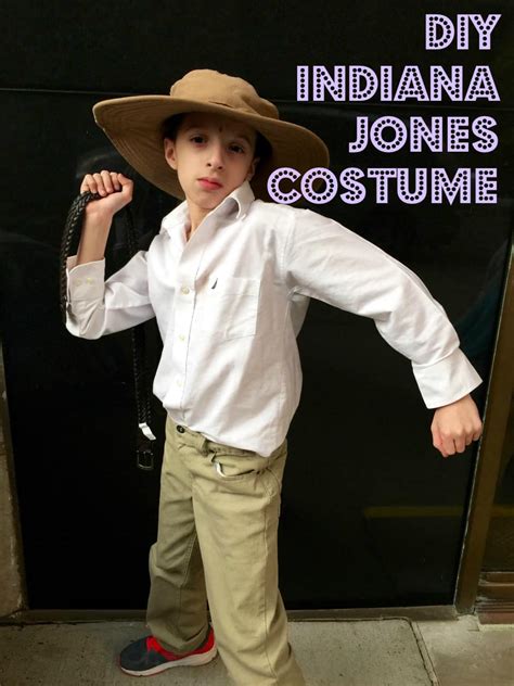 DIY Indiana Jones Costume