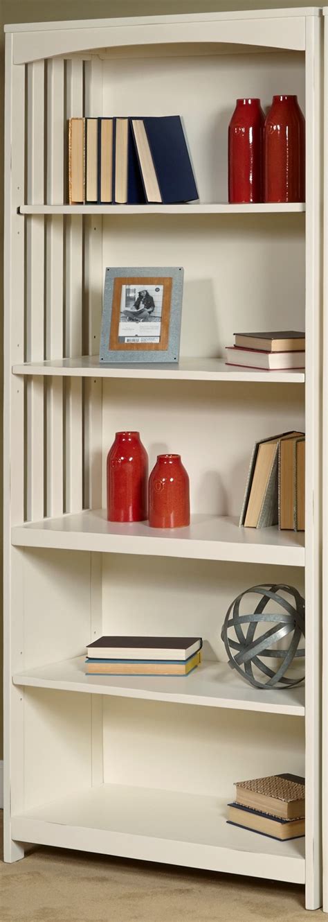 Hampton Bay White Open Bookcase From Liberty Ho Coleman