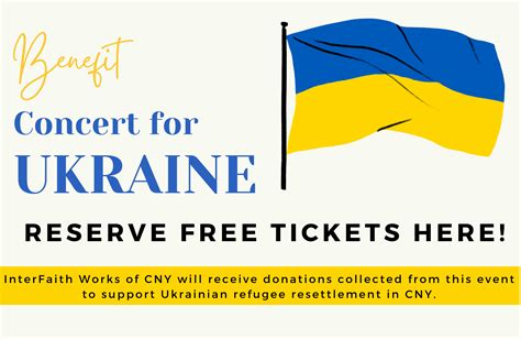 Benefit Concert For Ukraine The Syracuse Orchestra