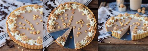 Nougat Tarte mit Baileys und Giotto Knusperstübchen